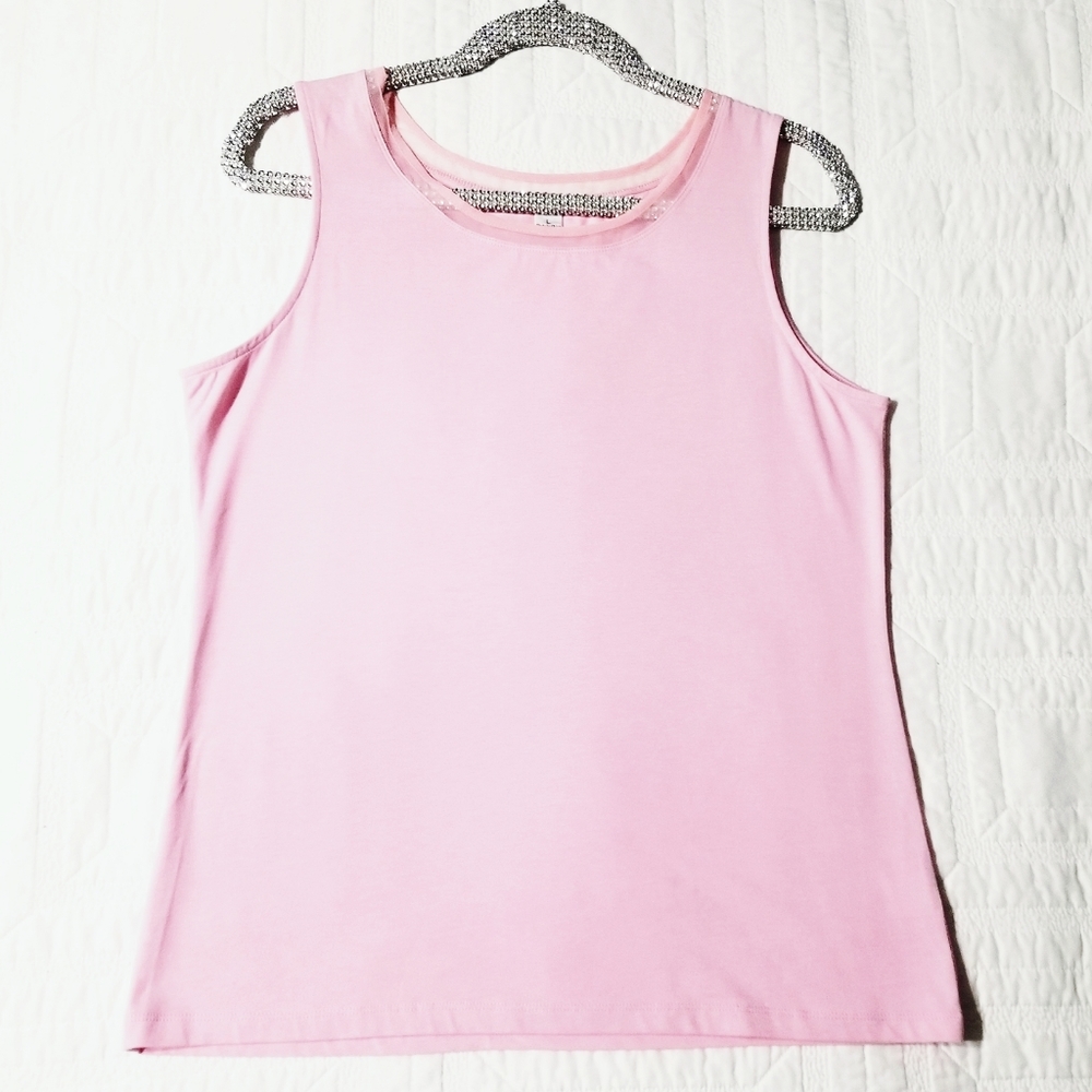 Pendleton pink tank top L